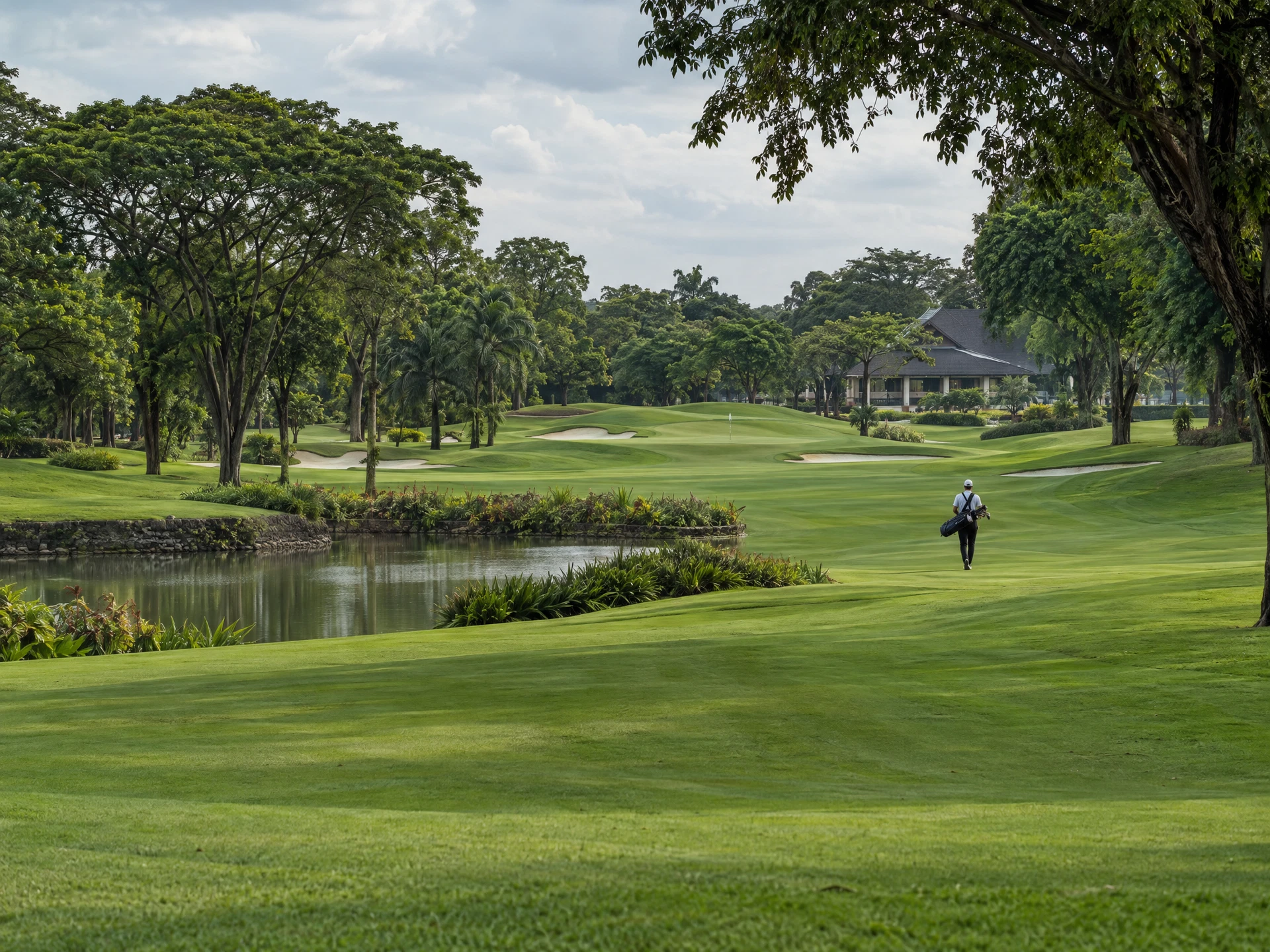 Royal Mingalardon Golf Country Club championship fairway